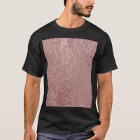 Metallic gold texture, rose quartz.