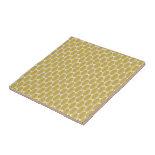 Metallic Gold tiled Ceramic Tile