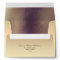 Metallic Gold Wedding Envelope