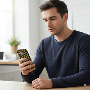 Metallic Gold with Black Dot Style