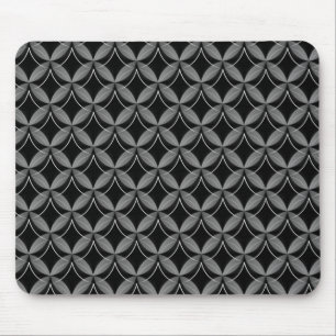 Metallic Grey Uptown Glam Mousepad