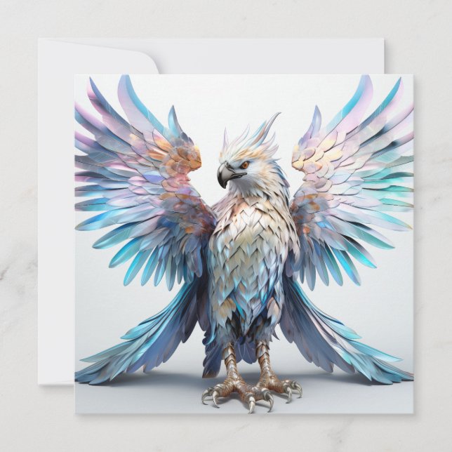 Metallic Iridescent Eagle  (Front)