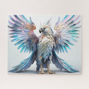 Metallic Iridescent Eagle  Jigsaw Puzzle