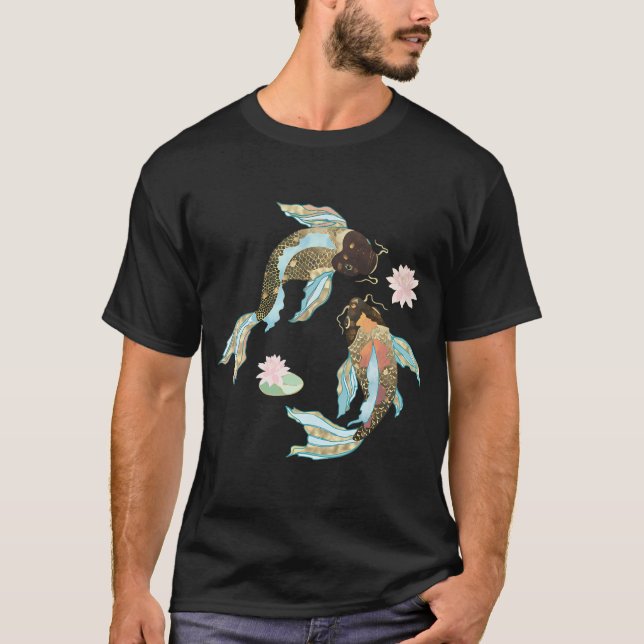 Metallic Koi III - Custom T-Shirt (Front)