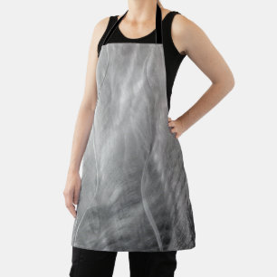 Metallic Metal Abstract Apron