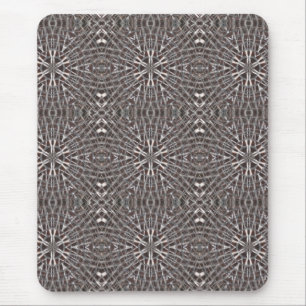Metallic Metal Mesh Silver Mouse Pad
