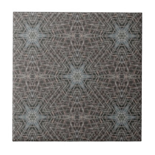 Metallic Metal Mesh Tile