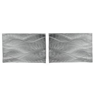 Metallic Metal Wavy Abstract Pillowcase