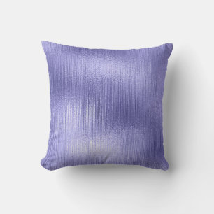 Metallic Pattern Stylish Modern Chic Throw Pillow