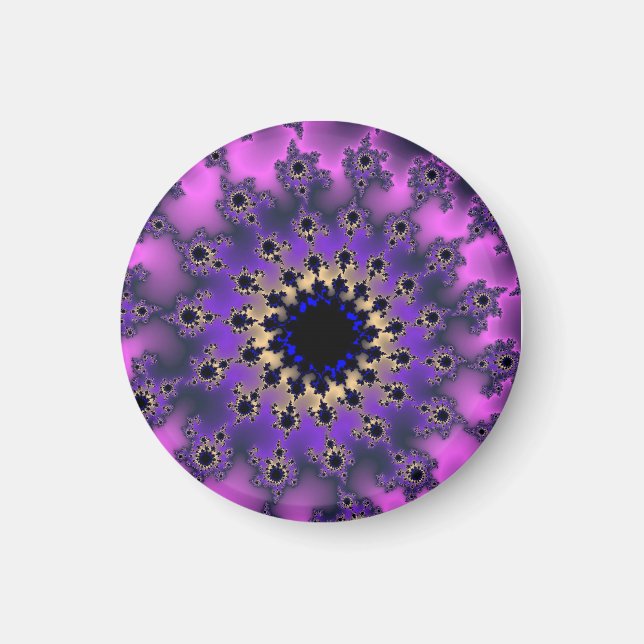 Metallic Purple Eye Magnet (Front)