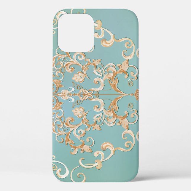 Metallic Rose Quartz: Glossy Texture Case-Mate iPhone Case (Back)