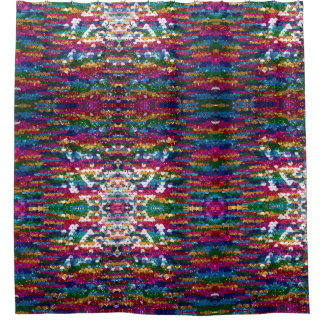 Metallic Sequins Glitter Abstract Pixel Pattern