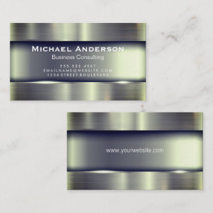 Metallic Shine Business Card