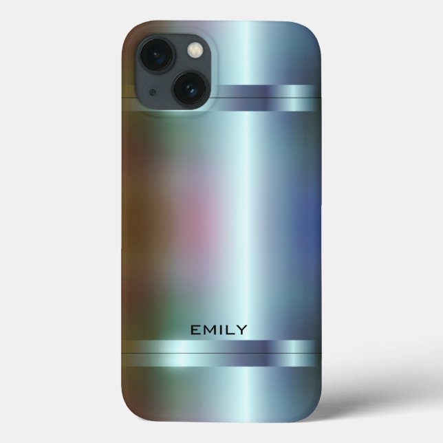 Metallic Soft Colour Tint Pink Design Case-Mate iPhone Case (Back)