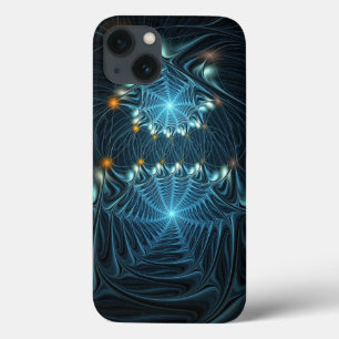 Metallic Spider Webs iPhone 13 Case