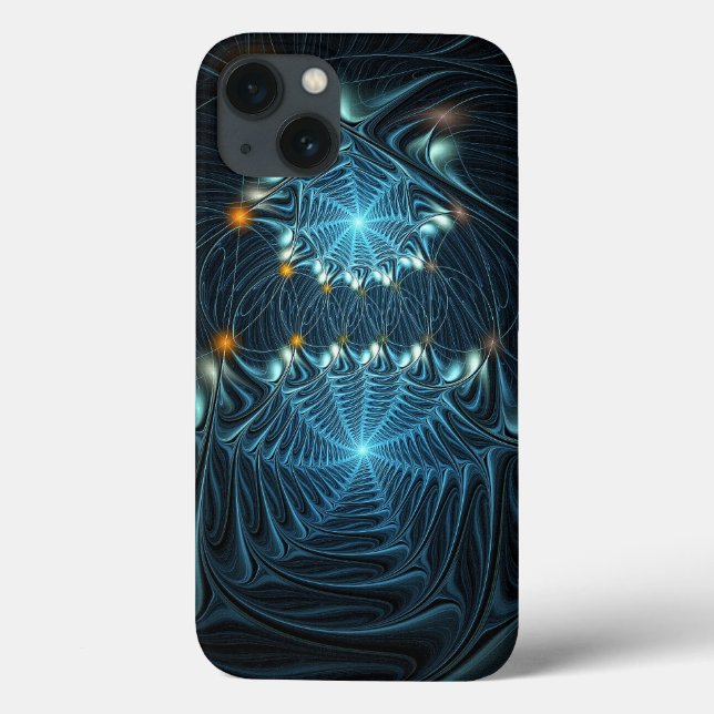Metallic Spider Webs Case-Mate iPhone Case (Back)