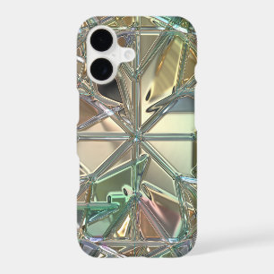 Metallic stained glass