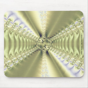 Metallic Star Mouse Pad