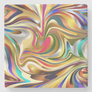  Metallic Stone Coaster