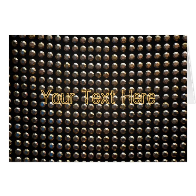 Metallic Studs Pattern (Front Horizontal)