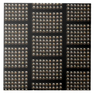 Metallic Studs Pattern Tile