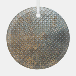 Metallic surface, reflective texture background. glass ornament