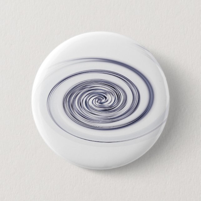 metallic swirl 2 inch round button (Front)