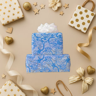 Metallic Swirl Wrapping Paper