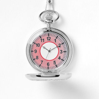 Metallic watch with colourful styling