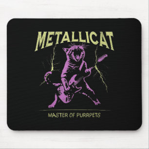 Metallicat Master Of Purrpets Mouse Pad
