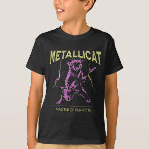 Metallicat Master Of Purrpets  T-Shirt