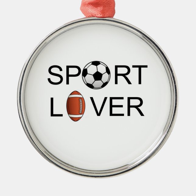 Métallique Ornement d'amant de sport (Devant)