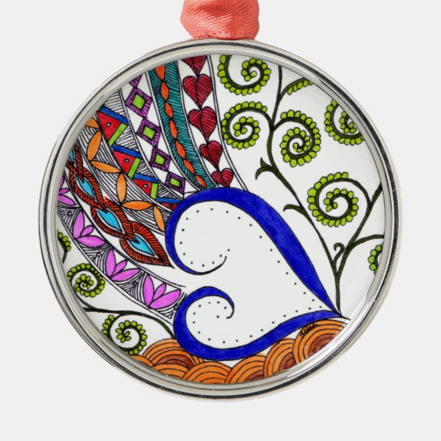 Métallique Ornement de Jésus de bébé (Devant)