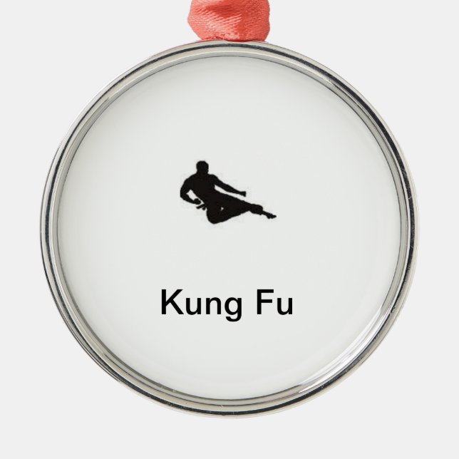 Métallique Ornement de Kung Fu (Devant)