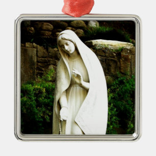 Métallique Ornement de la statue de la Vierge Marie