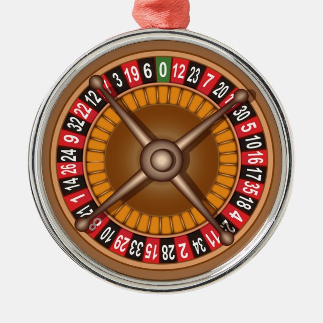 Métallique Ornement de roue de roulette (Devant)