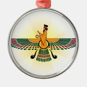 Métallique Ornement de vacances de Zoroastrian