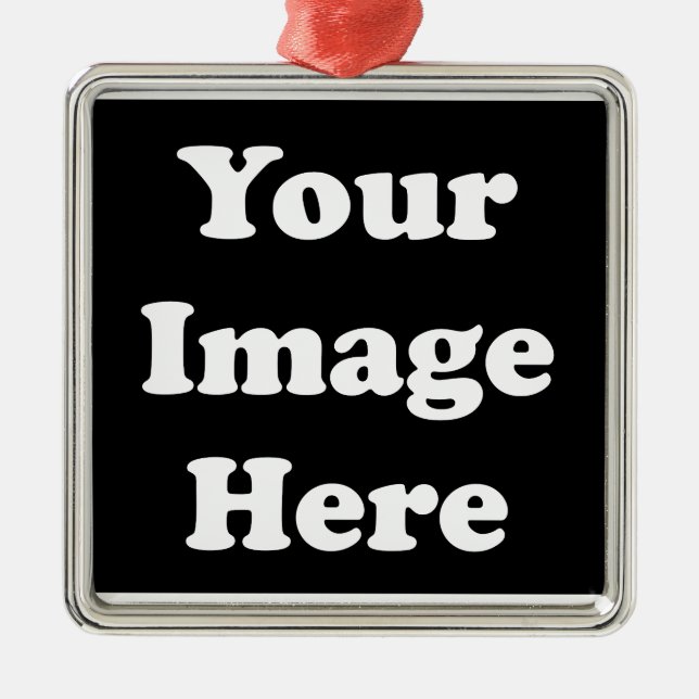 Métallique Ornement fait sur commande d'arbre de Noël de (Devant)