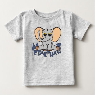 Metalphant Elephant Baby T-Shirt