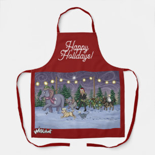 Metalphant Family Tree Apron