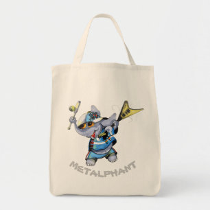 Metalphant folâtre des sacs fourre-tout - divers