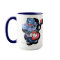 Metalphant Heart Guitar Mug