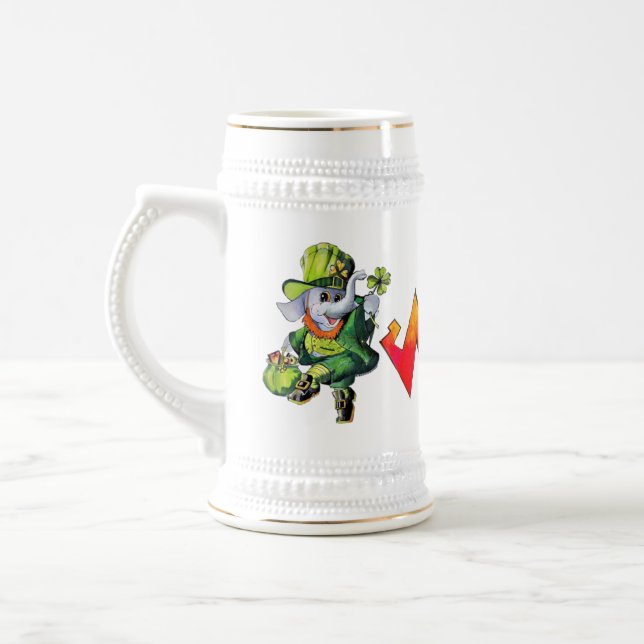 Metalphant St. Phantrick Beer Stein (Left)