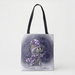Metalphant Wilbur in Winter Tote or Cross-Body Bag
