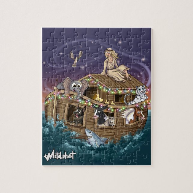 Metalphant Wilbur & Noah-ery's Ark Puzzle (Vertical)