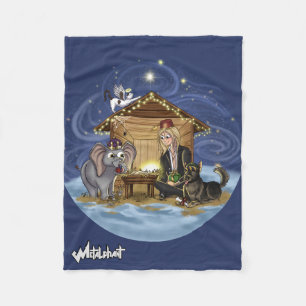 Metalphant Wilbur's True Meaning of Christmas Fleece Blanket