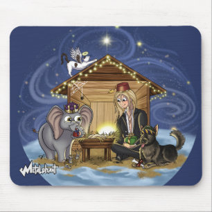 Metalphant Wilbur's True Meaning of Christmas Mouse Pad