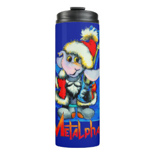 Metalphant Winter Holiday Thermal Tumbler