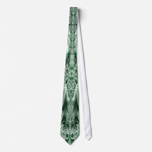 Metalwork Emerald Tie (Front)