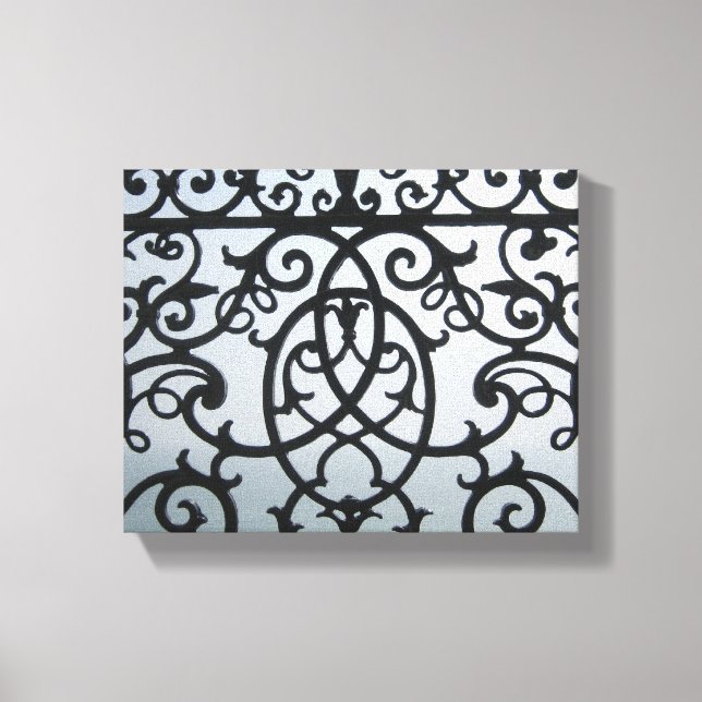 Metalwork Wrapped Canvas (Front)